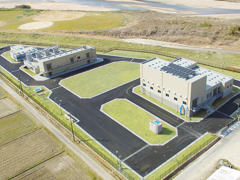 写真：平野送水場更新（建築）工事